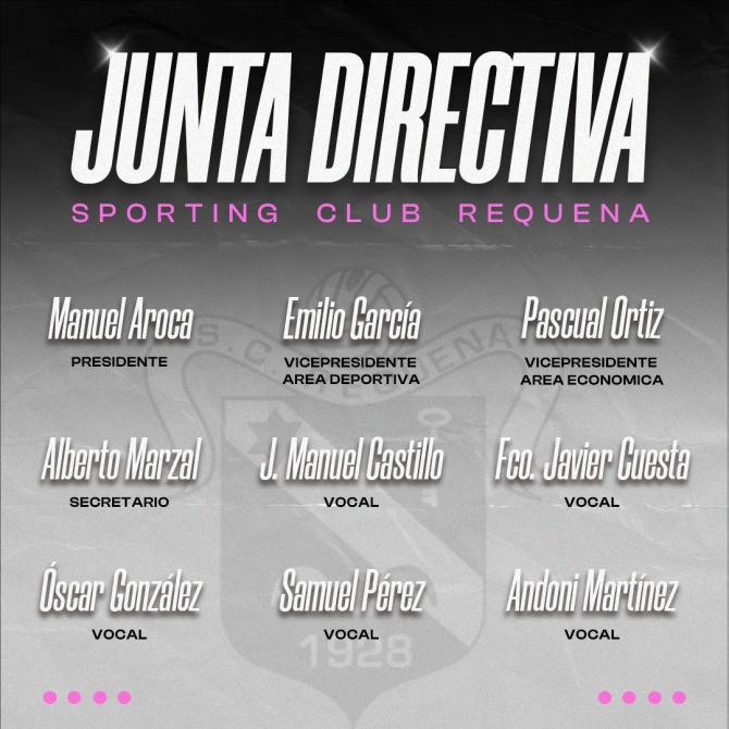 Foto junta directiva Sporting Club Requena